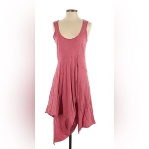 Sundance cotton sleeveless dress. Asymmetrical Boho. Size Small.